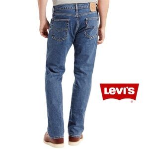 Levi's‎ Strauss 505 Men's Regular Blue Denim Jeans Straight Leg Size 38 X 32